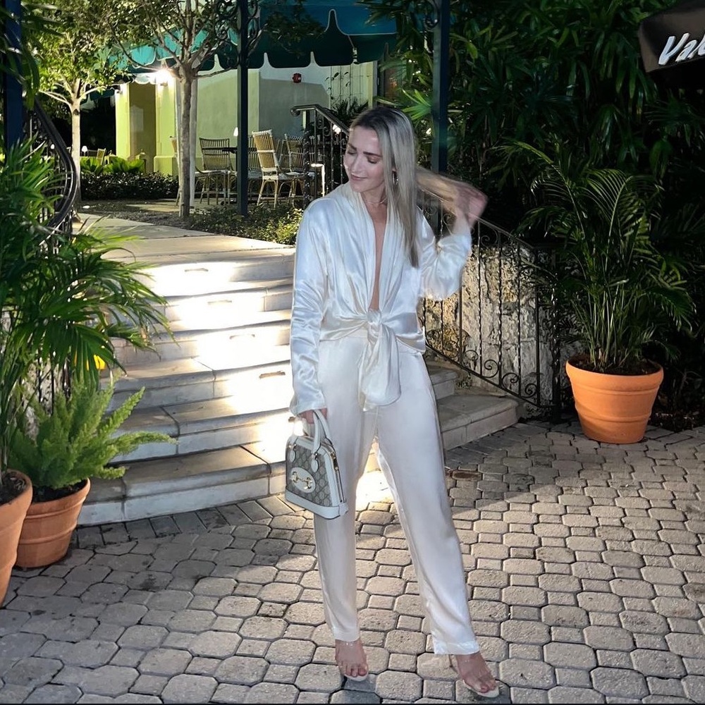 Silk jumpsuit